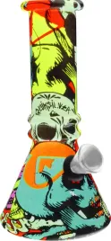 fajka-wodna-bongo-skull-zestaw-152cm-5