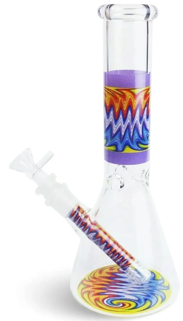 fajka-wodna-bongo-zigzag-violet-25cm
