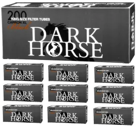 gilzy-papierosowe-dark-horse-carbon-black-extra-long-200szt-x-10