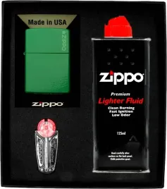 zestaw-zippo-zapalniczka-golf-green-matte-logo-prezentowy-no1