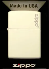 zapalniczka-zippo-white-matte-logo-60001270-wiatroodporna-benzynowa