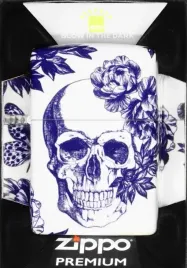 zapalniczka-zippo-floral-skull-design-60007067-wiatroodporna-benzynowa