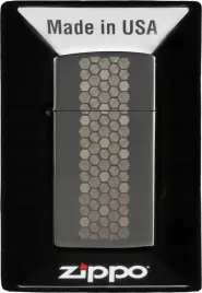 zapalniczka-zippo-honeycomb-pattern-design-slim-60007224-wiatroodporna-benz