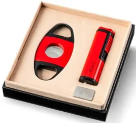 zestaw-zapalniczka-obcinarka-do-cygar-red