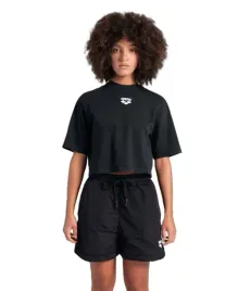 koszulka-t-shirt-damski-top-bawelniany-sportowy-na-trening-arena-crop-xs