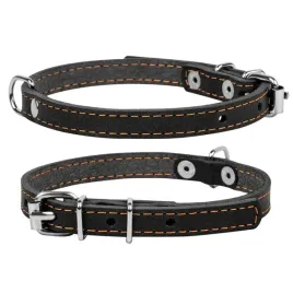 collar-obroza-pojedyncza-m-l-sz-25mm-dl-38-50cm-czarny