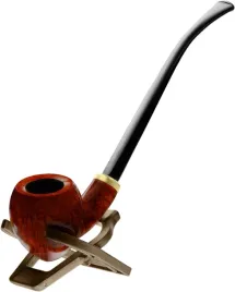 fajka-brog-109-marco-polo-wrzosiec-w-kolorze-teak-z-stojakiem