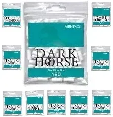 filtry-do-papierosow-dark-horse-menthol-6mm-120szt-x-10