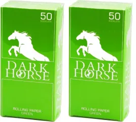 2-x-bibulki-bletki-do-papierosow-dark-horse-green-50x50szt