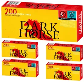 gilzy-papierosowe-dark-horse-extra-long-200szt-x-5