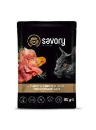 savory-mokra-karma-dla-kota-sterilised-indyk-kurczak-i-marchewka-24x85g