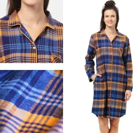 key-ciepla-miekka-flanelowa-rozpinana-koszula-damska-lnd-granatowa-roz-xl