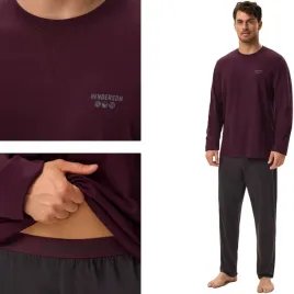 henderson-pizama-meska-dlugi-rekaw-dlugie-spodnie-premium-bordowy-xxl