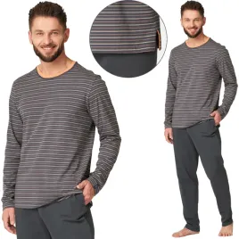 key-pizama-meska-dlugi-rekaw-dlugie-spodnie-mns-szary-roz-xxl