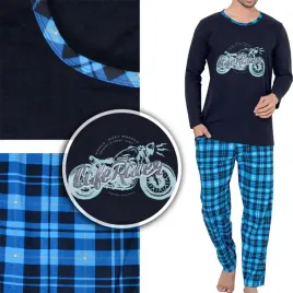 lap-pizama-meska-100percent-bawelny-dlugi-rekaw-dlugie-spodnie-granatowy-xl