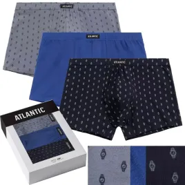 atlantic-szorty-meskie-dopasowane-3pak-guma-wewnetrzna-3mh-gra-nie-sza-s