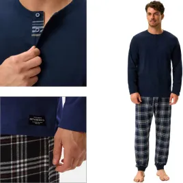 henderson-pizama-meska-dlugi-rekaw-dlugie-spodnie-premium-granatowy-xxl
