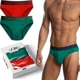 lama-slipy-meskie-sport-2pak-swieta-na-prezent-czerwony-zielony-rozmiar-l