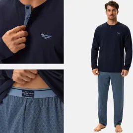 henderson-pizama-meska-dlugi-rekaw-dlugie-spodnie-premium-granatowy-xxl