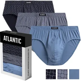 atlantic-slipy-meskie-3pak-classic-3mp-granatowy-niebieski-szary-l