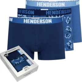 henderson-szorty-meskie-3pak-dopasowane-dluga-nogawka-jz24-niebieski-m