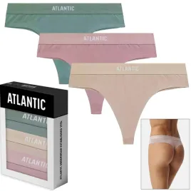 atlantic-stringi-damskie-wl25-thongs-bezowy-rozowy-zielony-3clp-roz-l