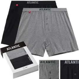 atlantic-bokserki-meskie-2pak-luzne-2mbx-czarny-szary-melanz-roz-xxl