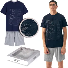 henderson-pizama-meska-krotki-rekaw-krotkie-spodnie-wl25-granatowy-xxl