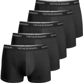 henderson-szorty-meskie-dopasowane-5pak-wielopak-czarny-xxl