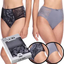 lama-figi-damskie-midi-bikini-wysoki-stan-jz24-2pak-1575md-czarny-xxl