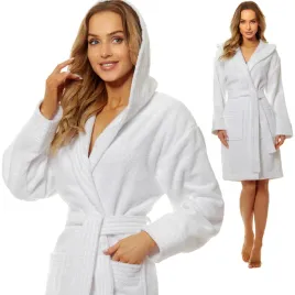 landl-szlafrok-damski-krotki-frotte-kaptur-kieszenie-2101-bialy-xl