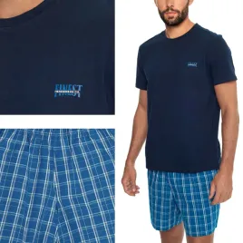 henderson-pizama-meska-premium-krotka-dzianinowo-tkaninowa-granatowy-3xl