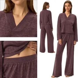 henderson-homewear-pizama-damska-faktura-delikatnego-sweterka-fioletowy-xl