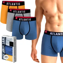 atlantic-szorty-meskie-3pak-dopasowane-3mh-wielokolorowy-wielopak-xl