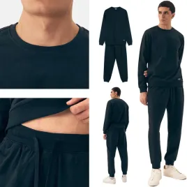 henderson-homewear-meski-dress-pizama-meska-dluga-premium-czarny-3xl