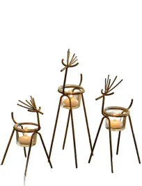 swieczniki-dekoracja-wnetrza-renifery-jelenie-losie-zestaw-3-sztuki