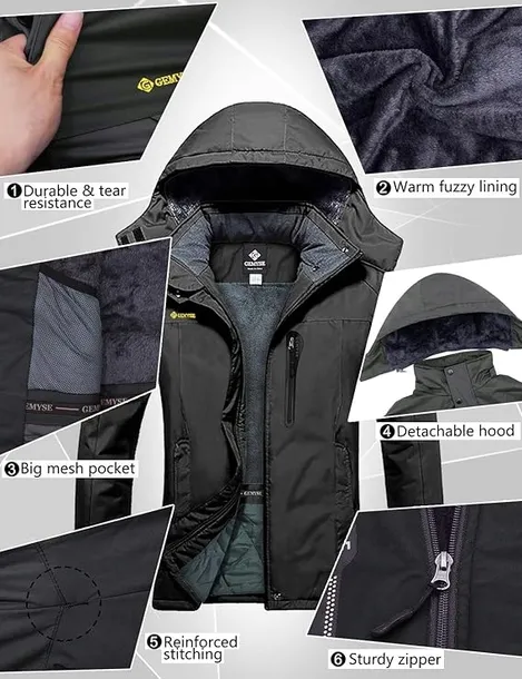 damska-wodoodporna-kurtka-trekkingowa-narciarska-wiatroszczelna-grafit-m-rekaw-dlugi-rekaw