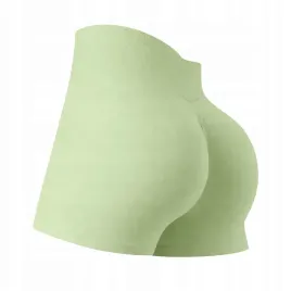 spodenki-push-up-wygodne-szorty-na-silownie-modelujace-fitness-zielone-m