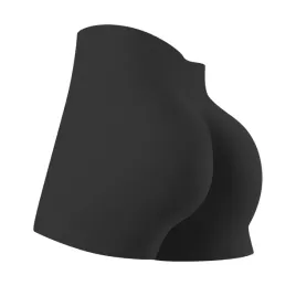 spodenki-push-up-wygodne-szorty-na-silownie-modelujace-fitness-czarne-s