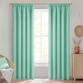 zaslony-zaciemniajace-termiczne-140x225-cm-na-tasmie-jasna-zielen-2-sztuki