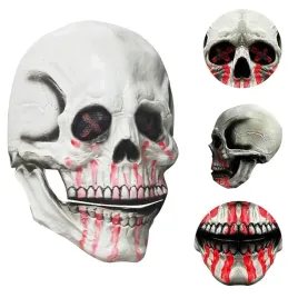 maska-na-halloween-lateksowa-czaszka-fluorescencyjna