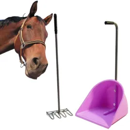 zestaw-do-sprzatania-boksow-stajni-dla-koni-york-rozowy-zbieracz-odchodow