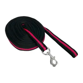 lonza-york-bawelniana-dla-konia-85m-czarno-malinowa-praca-z-koniem-uwiaz