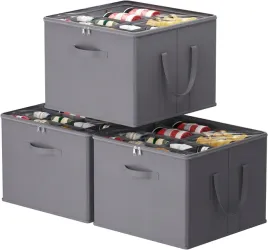 3x-organizer-na-buty-obuwie-pudelko-do-przechowywania-12-przegrodek-szare