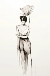 plakat-53x81cm-samotna-kwiecista-muza