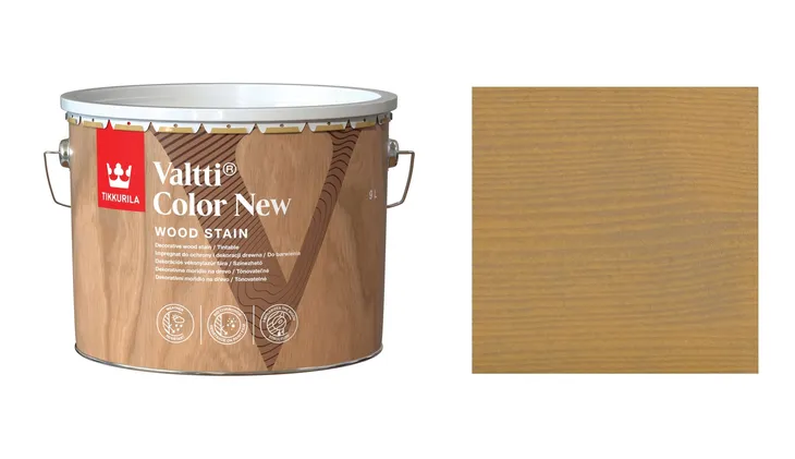 TIKKURILA VALTTI COLOR NEW 9L 5064 HEINA IMPREGNAT OCHRONNY