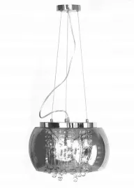 lampa-led-kula-krople-wody-przydymione-szklo-50cm