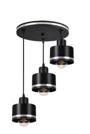 lampa-wiszaca-sufitowa-czarna-chrom-okragla-3xe27