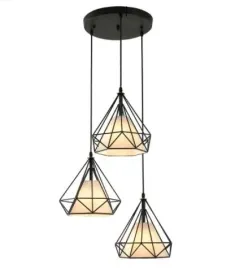 lampa-wiszaca-diament-bialy-klosz-okragla-e27