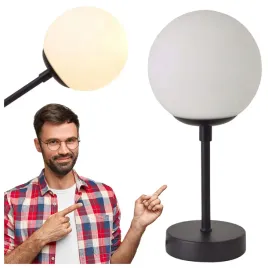 lampka-biurkowa-stolowa-dorado-mala-czarna-mleczny-klosz-e14